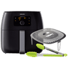 Philips Avance Airfryer XXL HD9650/90 Zwart + Snackkit