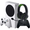 Xbox Series S + Razer Kaira Gaming Headset + PDP Bedrade Controller
