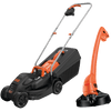 BLACK+DECKER BEMW351GL2-QS + GL250 grastrimmer