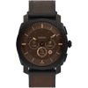 Fossil Gen 6 Hybrid Zwart/Bruin 45mm