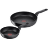 Tefal Hard Titanium Pro Set de Poêles à Frire 24 + 28 cm