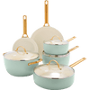 GreenPan Padova Mint Green Cookware Set 6-piece