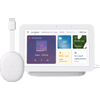 Google Chromecast HD with Google TV + Google Nest Hub 2 Chalk