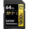Lexar Professional SDXC 1800x GOLD 64GB 180MB/s