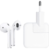 Apple AirPods 2 avec Boitier de Charge + Étui BlueBuilt Compostable Vert