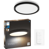 Philips Hue Aurelle Panneau Lumineux Rond White Ambiance Noir