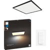 Philips Hue Aurelle White Ambiance Large Square Black + Dimmer