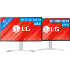 2x LG 27UP850N-W