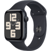 Apple Watch SE (2022) 44 mm Minuit Aluminium Bracelet Sport M/L