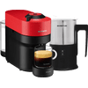 Krups Nespresso Vertuo Pop XN9205 Rouge Piment + Mousseur à Lait