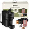 Magimix Nespresso Vertuo Pop Liquorice Black + 20 Capsules + Travel Mug