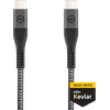 BlueBuilt USB-C to USB-C cable 1.5m Kevlar Black