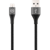 BlueBuilt USB-A to Micro USB Cable Nylon Black 3m