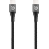 BlueBuilt USB-C vers USB-C Câble 3 m Nylon Noir