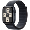 Apple Watch SE 2024 44 mm Minuit Boucle Sport