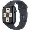 Apple Watch SE 2024 44mm Midnight Sportband M/L