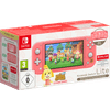 Nintendo Switch Lite Koraal + Animal Crossing + 12 maanden Nintendo Switch Online
