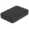 Belkin Batterie Externe Sans Fil avec Aimant MagSafe et Charge Rapide 10 000 mAh Noir