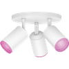 Philips Hue Fugato Opbouwspot White and Color - Wit - 3-spots