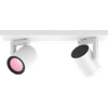 Philips Hue Argenta Spot Monté en Surface White and Color - Blanc - 2 Spots