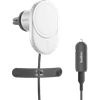Belkin Phone Mount Car Air Vent with MagSafe and Qi2 Charging Silver