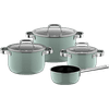 WMF Fusiontec Mineral Pro Batterie de Cuisine 4 Pièces Eucalyptus Haze