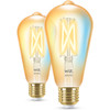WiZ Edison Filament lamp 2-pack - Warm tot Koelwit Licht - E27