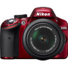 Nikon D3200 + AF-S DX 18-55mm VR II rood