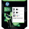 HP 21/22 Value Pack 4-Color (SD400AE)