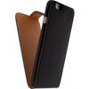 Xccess Leather Flip Case Apple iPhone 6/6s Zwart