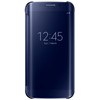 Samsung Galaxy S6 Edge Coque à Rabat avec fenêtre Bleu