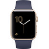 Apple Watch Series 2 42mm Gold Aluminum/Midnight Blue Sport Band
