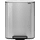 Brabantia Bo Poubelle à Pédale 2 x 30 Litres Inox Anti-traces de Doigts