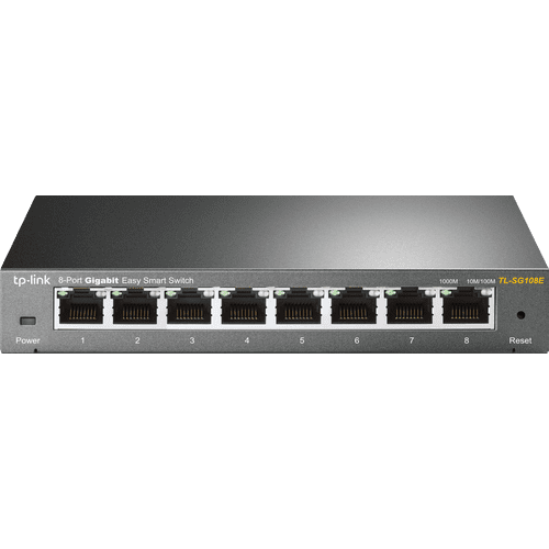 Netgear Switch Administrable Netgear GS108E 8 Ports Gigabit - Prix pas cher