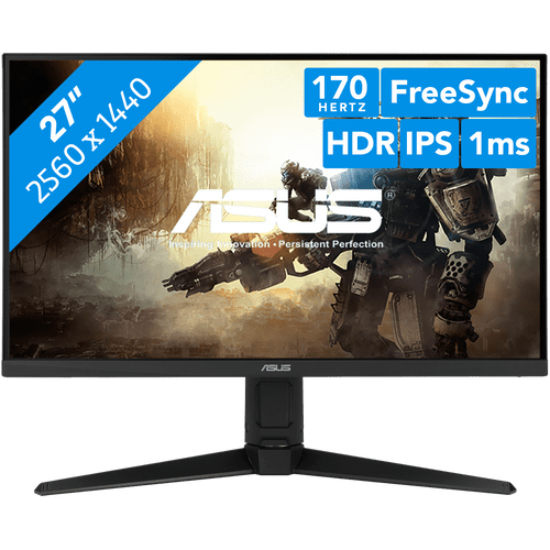 ASUS TUF Gaming VG27WQ1B Moniteur de jeu incurvé - 27 pouces WQHD