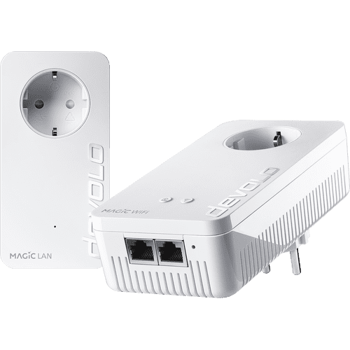 Devolo 8817, Magic 2 WiFi 6 -Starter Kit- Pack 2 boîtiers CPL connexion WiFi  6 - 2400 Mbits/s