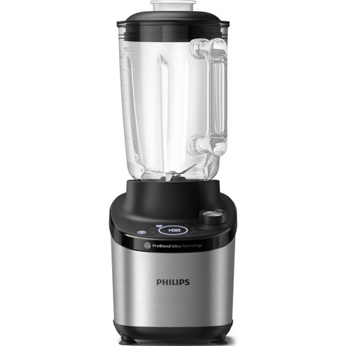 Moulinex Perfect Mix + High Speed Mixer, 1200W, 2L Glass Bowl, 3 Automatic  Programs, Smoothie, Crushed Ice, Automatic Cleaning LM811D10 [English