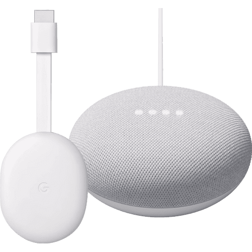 At deaktivere besked melodi Google Chromecast V3 + Google Nest Mini White - Coolblue - Before 23:59,  delivered tomorrow