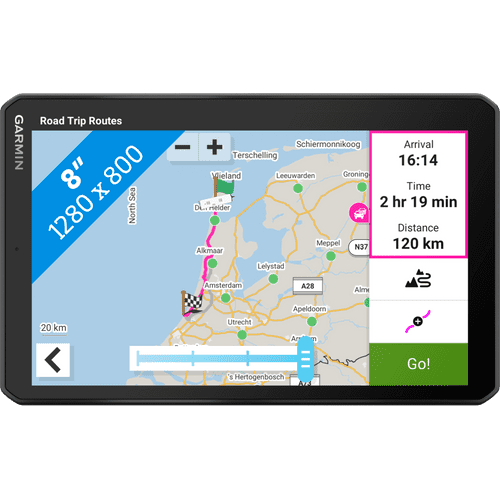 GPS Garmin DriveSmart 66 avec cartes haute résolution brillantes, 6 po