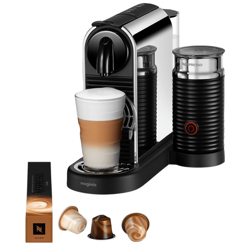 Nespresso Krups Citiz & Milk Espressomaskin 1 L - Espressomaskiner &  Tillbehör Silver - Rooom