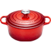 Le Creuset Signature Ronde Braadpan 24 cm Kersenrood