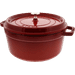 Staub Ronde Stoof-/Braadpan 26 cm Kersenrood