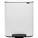 Brabantia Bo Pedal Bin 60 Litres White