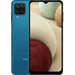Samsung Galaxy A12 128GB Blauw + PanzerGlass Case Friendly Screenprotector Glas Zwart