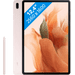 Samsung Galaxy Tab S7 FE 64GB Wifi Roze + Samsung Book Case Roze