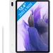 Samsung Galaxy Tab S7 FE 64GB Wifi Zilver + Samsung Book Case Grijs