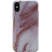 BlueBuilt Pink Marble Hard Case Apple iPhone Xs / X Back Cover