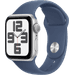 Apple Watch SE 2024 44 mm Argent Boucle Sport