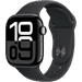 Apple Watch Series 10 42mm Black Sport Band S/M