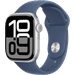 Apple Watch Series 10 4G 42mm Zilver Sportband S/M